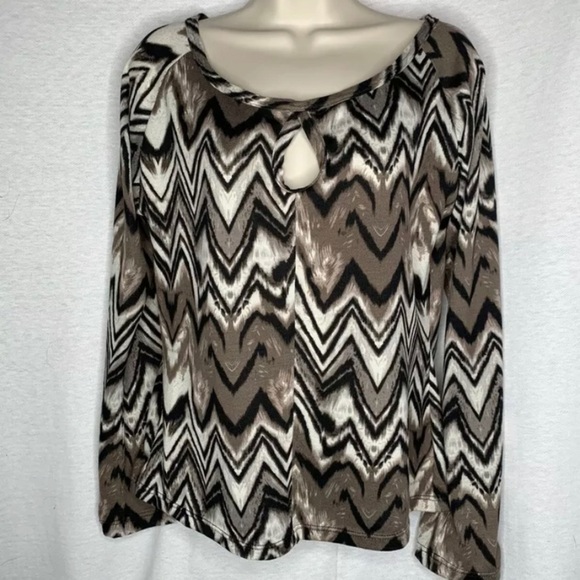 4/$35 KLATT M Geometric design Gray White black - Picture 1 of 6